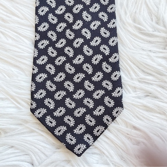 ETRO paisley silk men’s tie - Picture 6 of 6